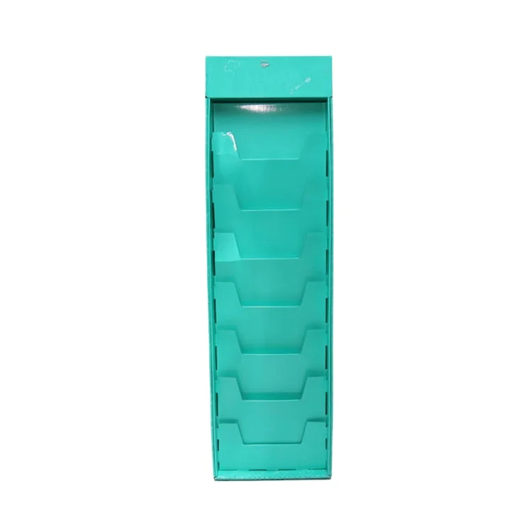 Factory cheap price Festival Items Paper Shop Scrapbook Newspaper Pamphlets, brochures corrugated cardboard Display Rack