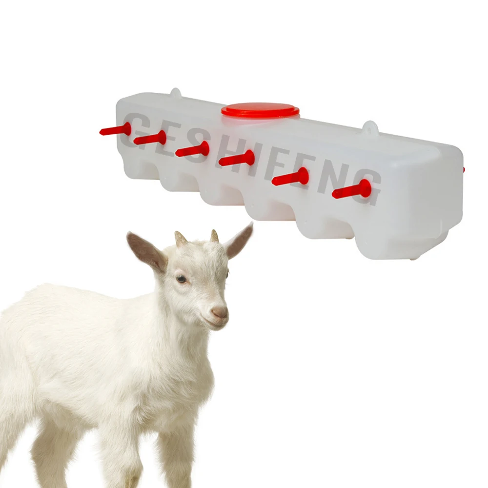 Milk Tank Of Sheep And Lamb Device Milk Feeding Feeder With 12 Nipple
