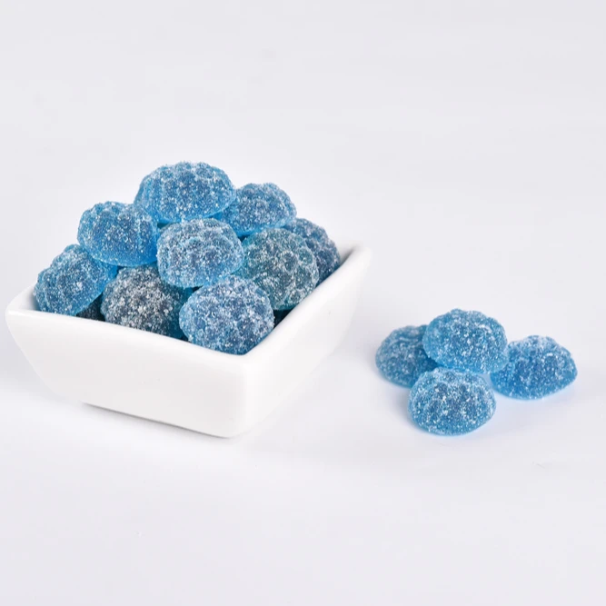 Candy manufacturers sugar coated sour flavor sweets bulk gummy candy