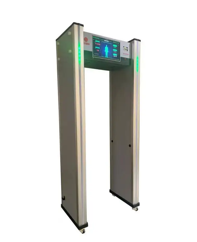 Zoan the best sales 18 Zones Metal /Phone / Detection AI Body Scanner Security Walk Through Metal Detector for safety