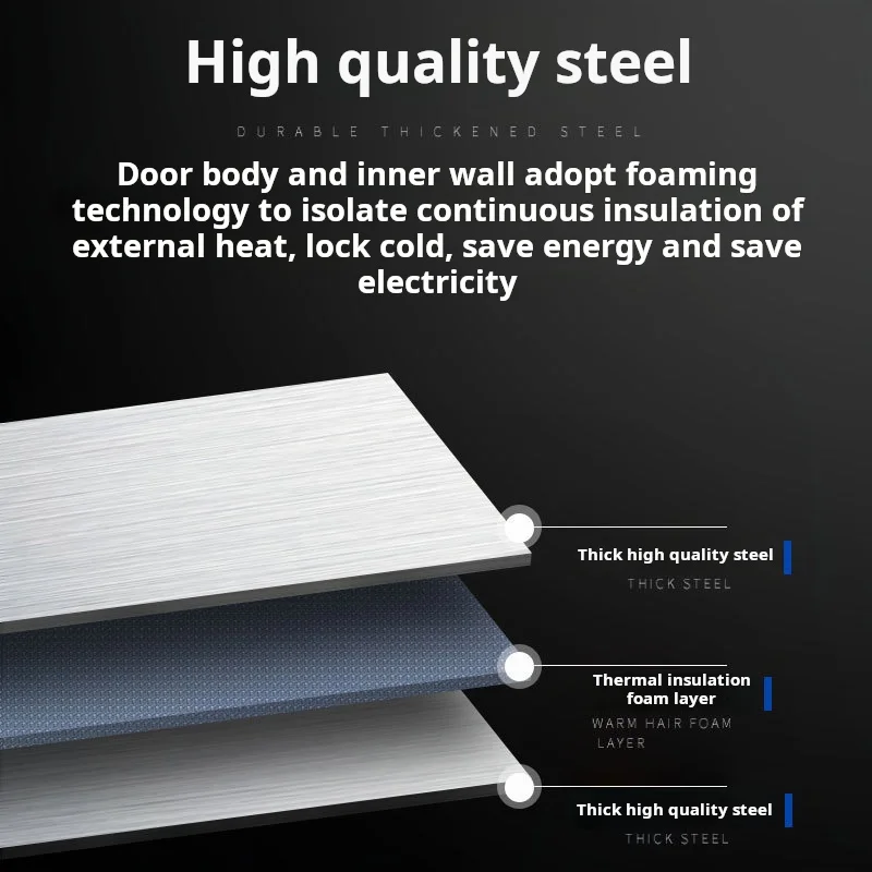 Seafood Steamed Buns Dumplings Sea Cucumber Low Temperature Cabinet Commercial Frozen Fast Frozen Refrigerator Freezer