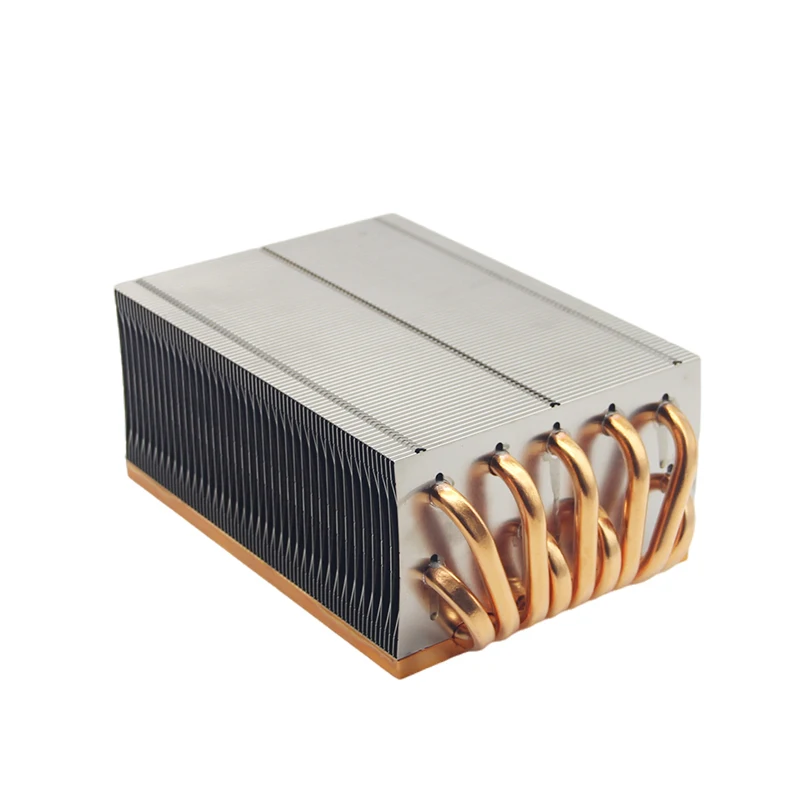 Custom high power aluminum stacked fin heat sinks for 1000W LED stage lighting radiator