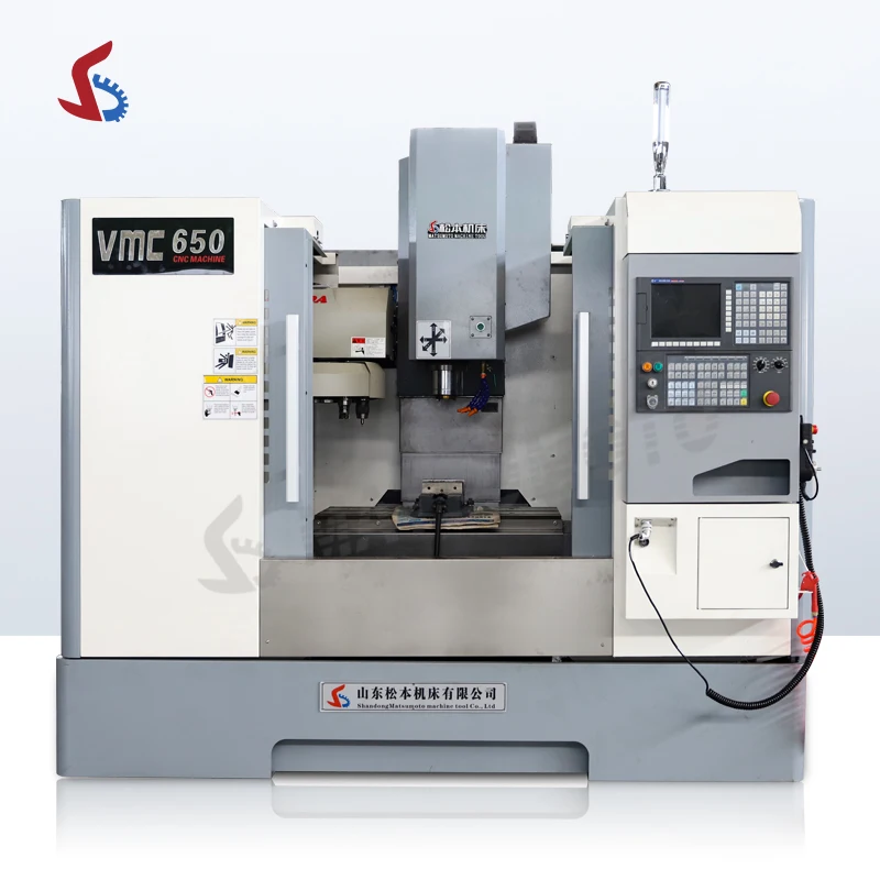 China Low Price Of High Precision BT40 3/4/5 Axis Vertical Cnc Machining Center Vmc650 CNC milling machine