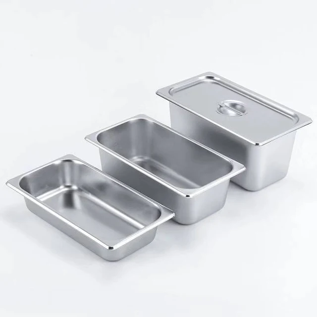 Factory Supply Professional Hotel Equipment Buffet Food Container Gastronorm 2/1 GN Pan