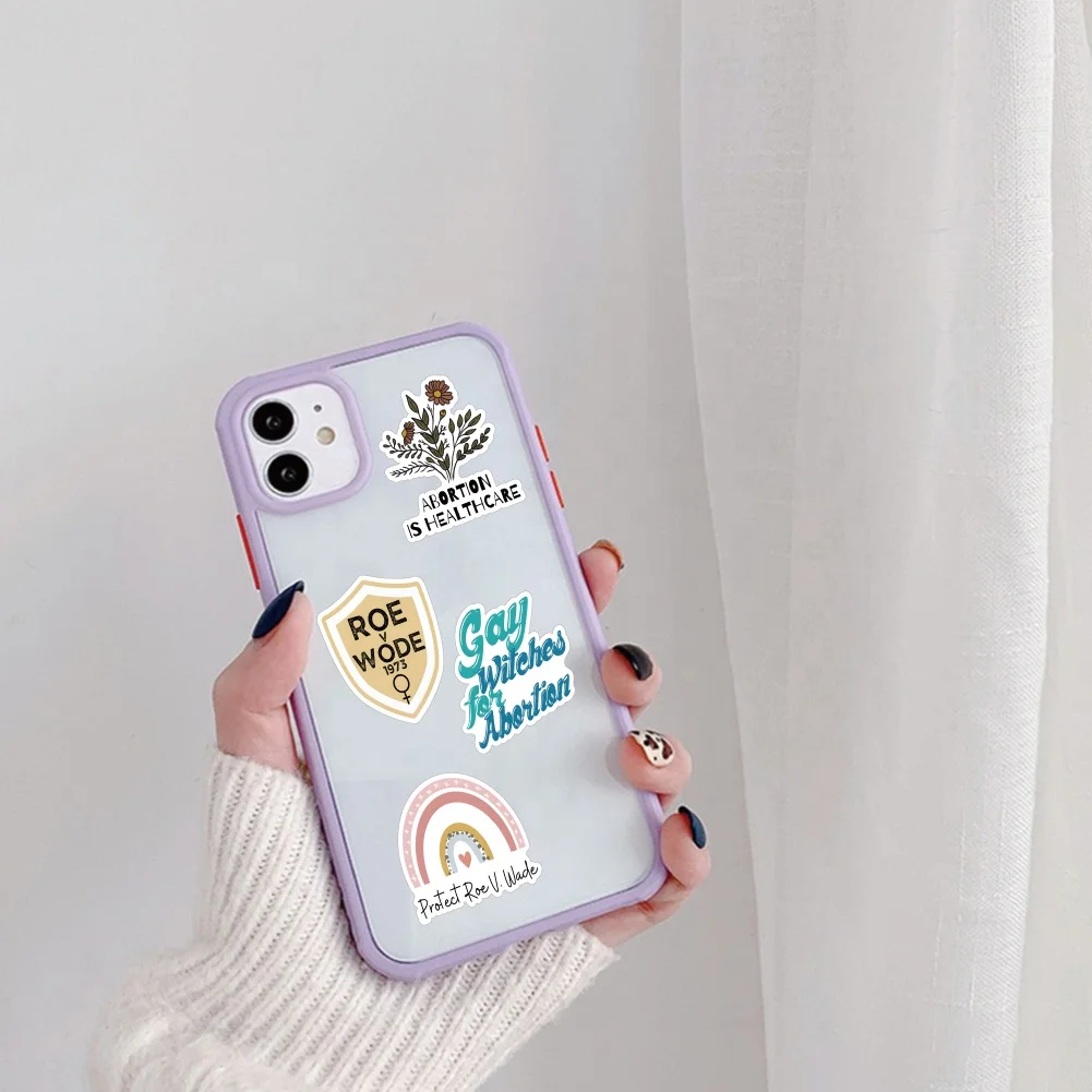 50pcs feminist Feminism Pro-C waterproof graffiti stickers luggage scooter computer cartoon decorative My Body My Choice sticker