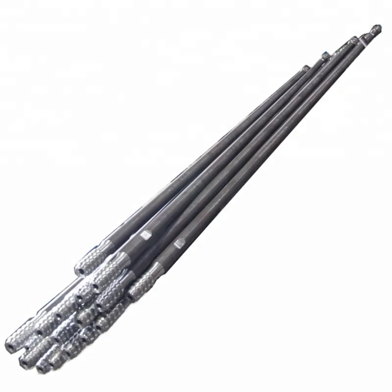 R32 R38 Underground Longhole Drilling Rod Threaded MM MF Speed