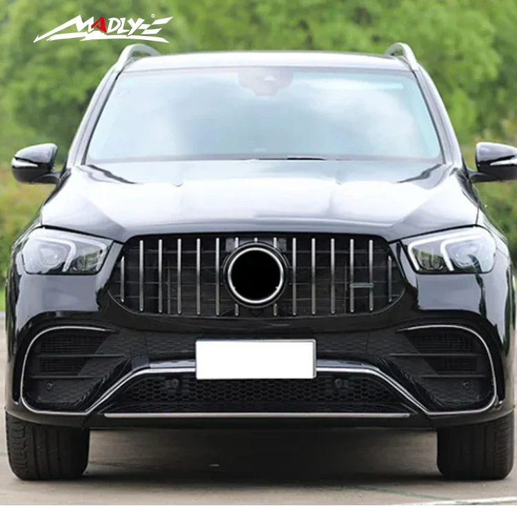 Perfect Installation body kits For Mercedes Benz GLE W167 Upgrade to GLE63 AMG Body kit Front Bumper Rear Bumper Grill Wheel Arc