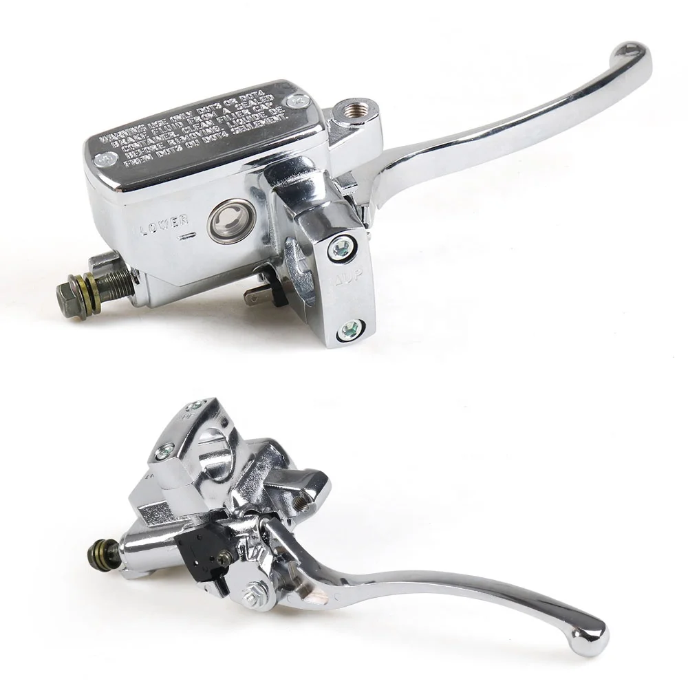 Motorcycle 25mm Brake Clutch Master Cylinder Lever Fit on 25mm Handlebar