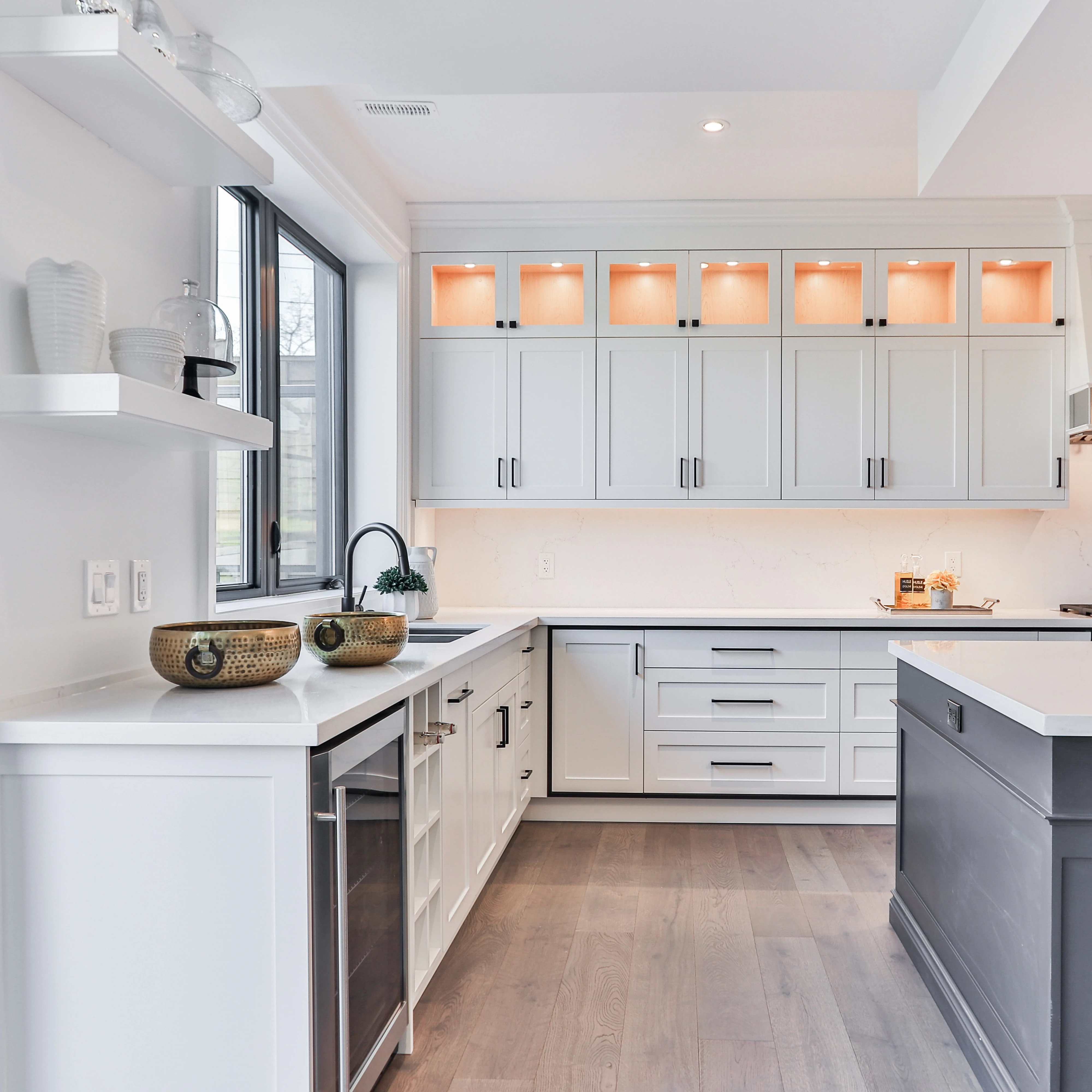 
2021 April New Design Nordic Style Kitchen Cabinets 