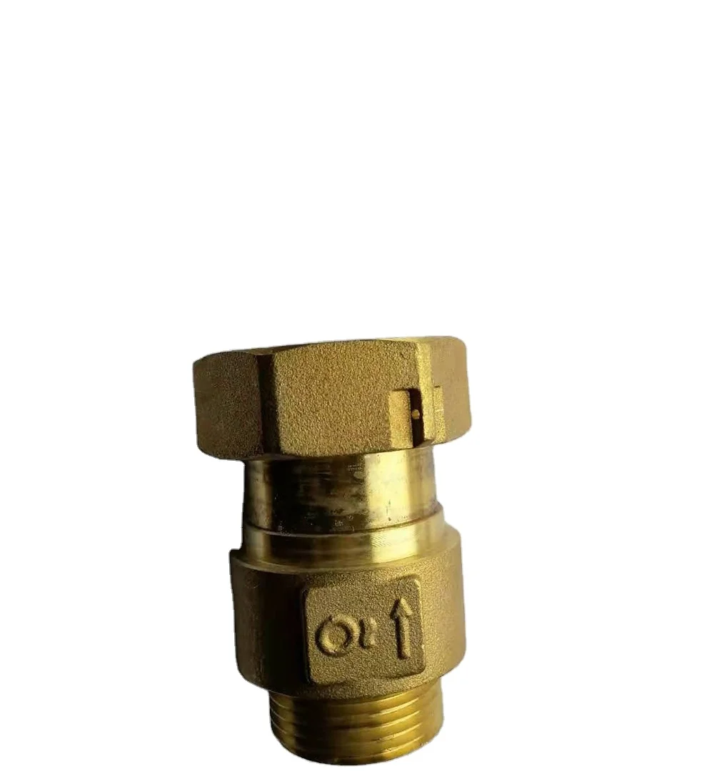 straight through toilet anti backwater check valve