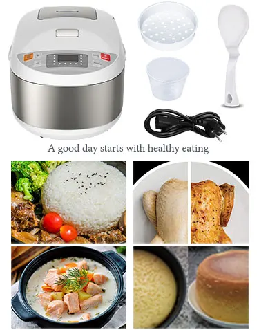 Chinese Kitchen Appliances Plastic 3.0 Litres Cuisseur De Riz Stainless Steel Rice Cooker Car 12V 24V Cook Rice