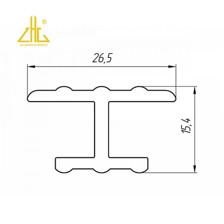 Zhonglian Supply customized different surface finishing aluminum profile boat masts