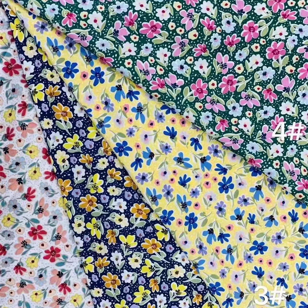 cherry blossom print fabric printed chiffon digital printing chiffon fabrics