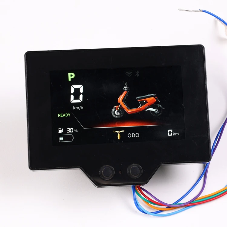 High quality for electric motorcycle LED digital display speedometer motorcycle