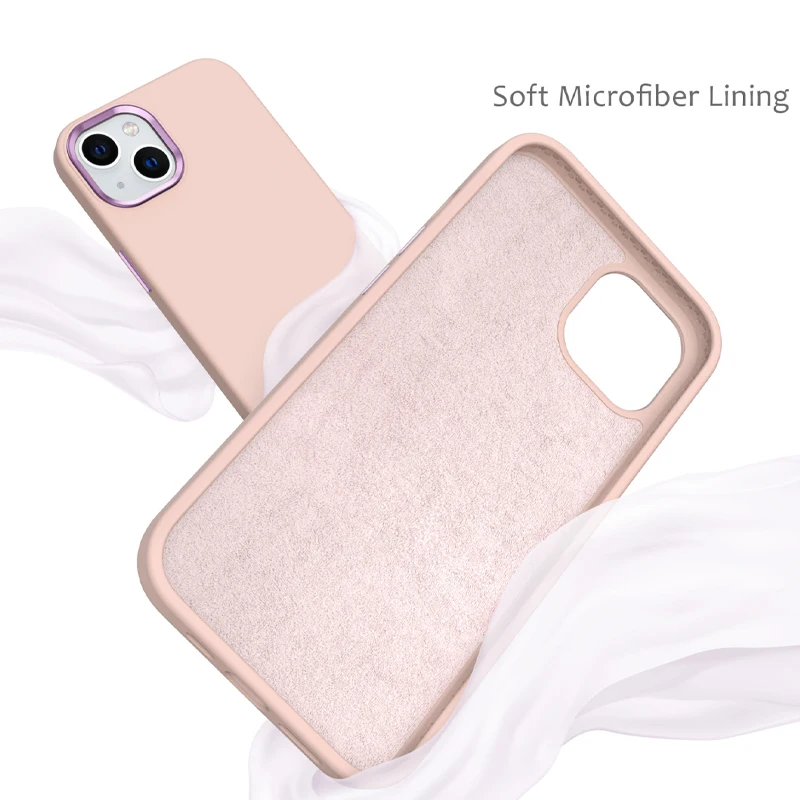 Модный трендовый новый квадратный чехол для телефона для девушек для iPhone 14 Pro Max жидкий силиконовый металлический чехол для объектива камеры