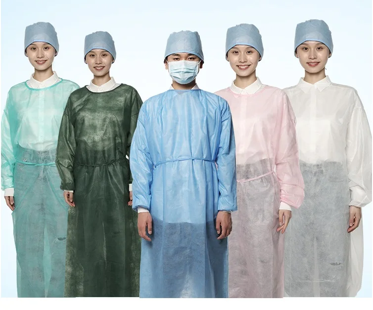 Другие медицинские расходные материалы, Жидкостная полиэтиленовая пленка СИЗ, изоляционный халат для врача