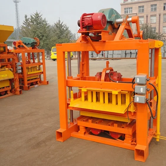 QTJ4-40 small fixed portable concrete block making machine,cement block machine, paver block machine