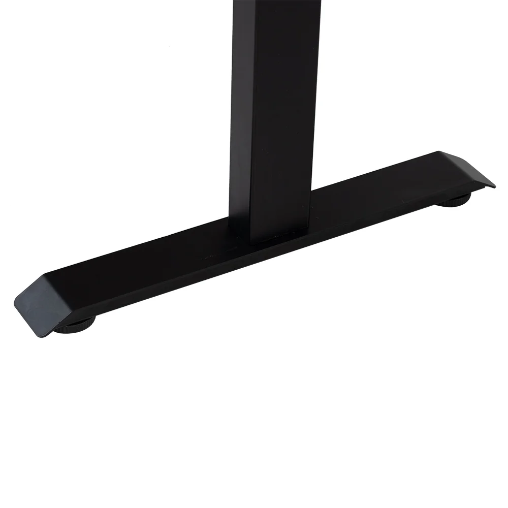 Eisdir M2  Manual Hand Crank Height Adjustable  Sit To Stand Office Computer desk with Wood Desktop