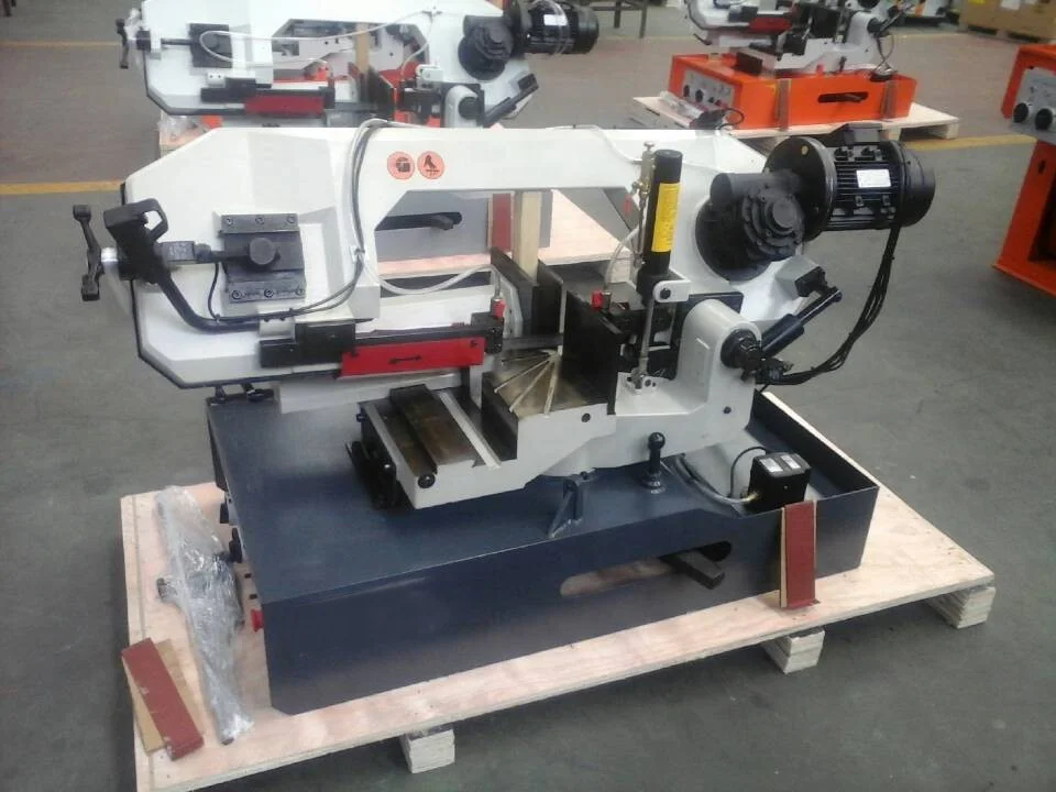 Стандартная ленточная пила BS-315G TTMC CE машина для резки металла с двумя углублениями