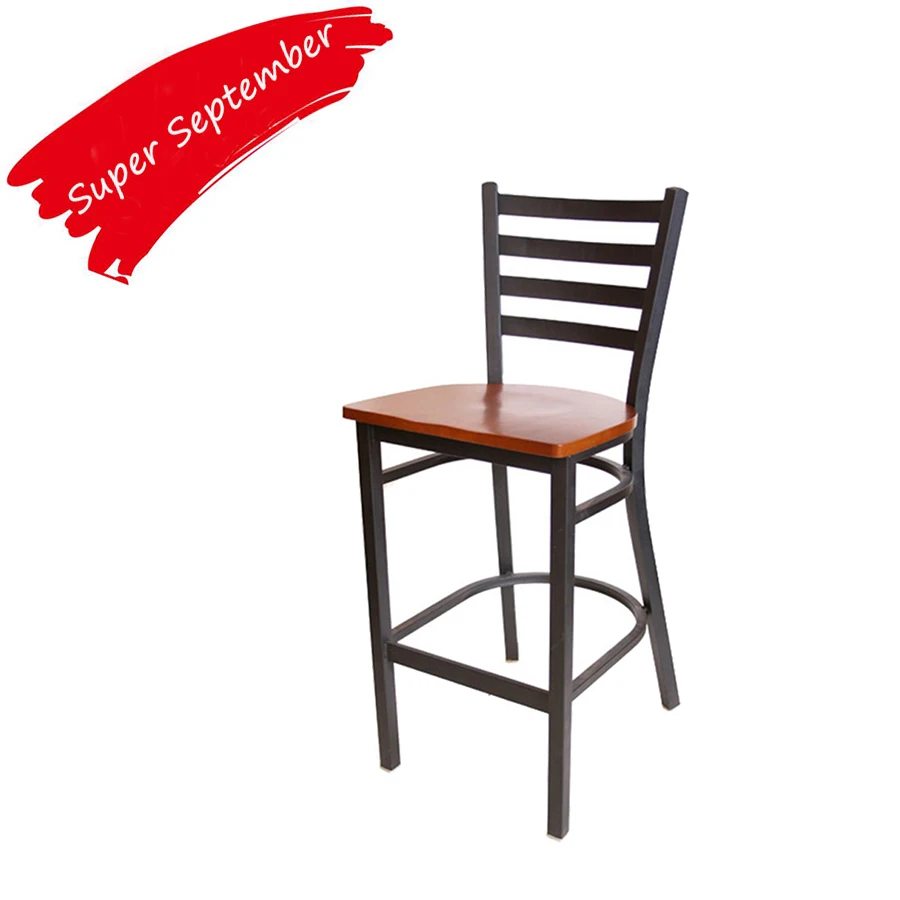 Commercial Restaurant vintage cheap metal bar stools metal bar stool high chair