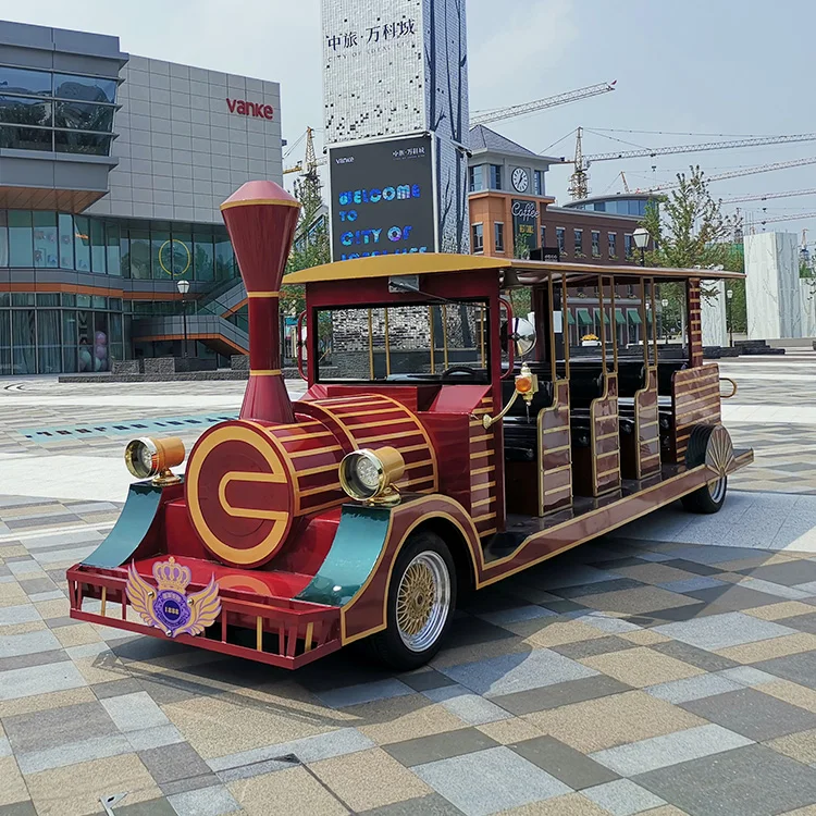 
New design 14 seat electric sightseeing shuttle bus for amusement park best price 