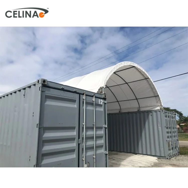 Celina manufactured wholesale waterproof prefabricated warehouse tent container shelter