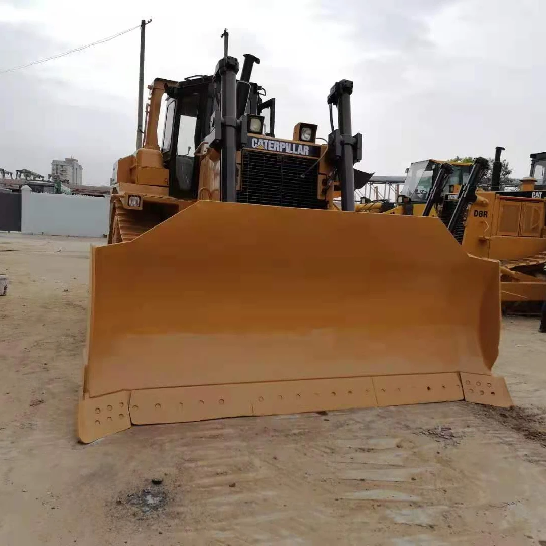 Used Hydraulic Bulldozer cat D8R Factory sale machinery heavy Bulldozer Caterpillar used CAT D6 D7 D8 Bulldozers For Sale