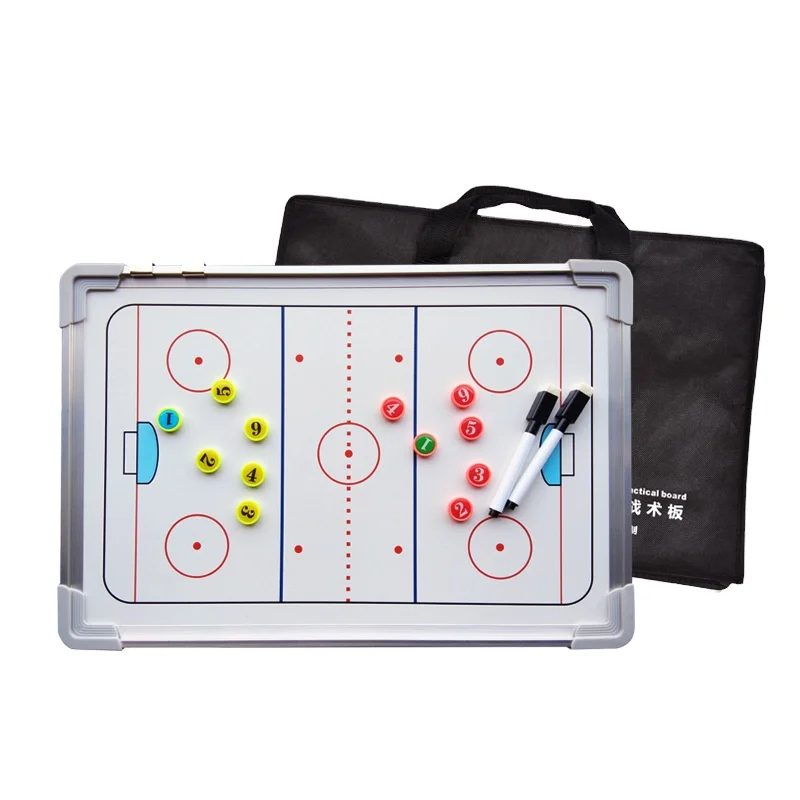 Ice Hokey Water Polo Baseball Field Hokey Handball Badminton Tactics Coach Board Coaching Sport Double-Sided Aluminum whiteboard