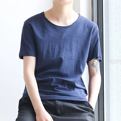 2022 100 % hemp 90s t shirts knit fabric wholesale 220 gsm sweatsuits wholesale blank packaging organic