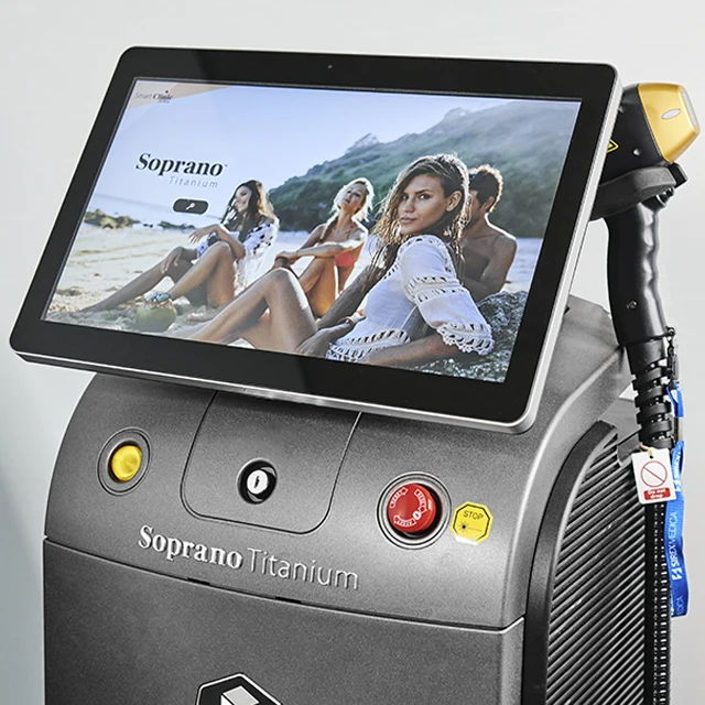  20% discount 4K screen 1200W Trio laser Alma Soprano Ice Platinum Price/ Titanium with 755 810 1064nm KM