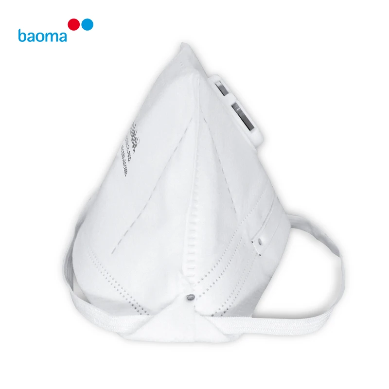 Giebielok Wholesale CE EN 149 Certificated Folding Disposable Facial Nose Protector Dust Filter Duck Billed FFP3