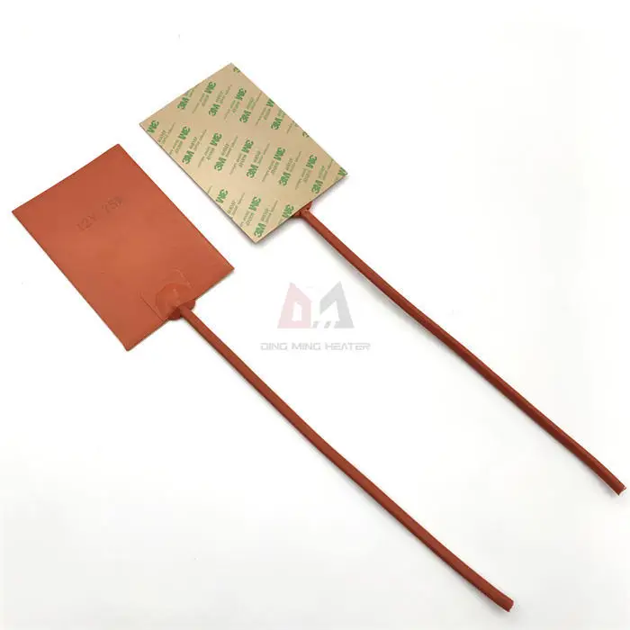 12v Engine Oil Pan Heater Silicone Rubber Heating Element