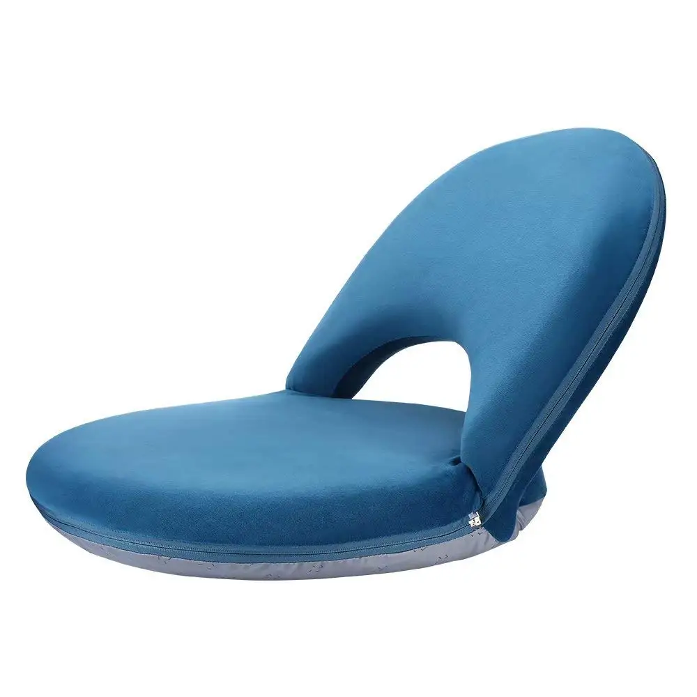 Wholesale Custom Adjustable Portable Outdoor Folding Stadium Team Camping Ground Floor Bleacher Chair Seats With Back Support