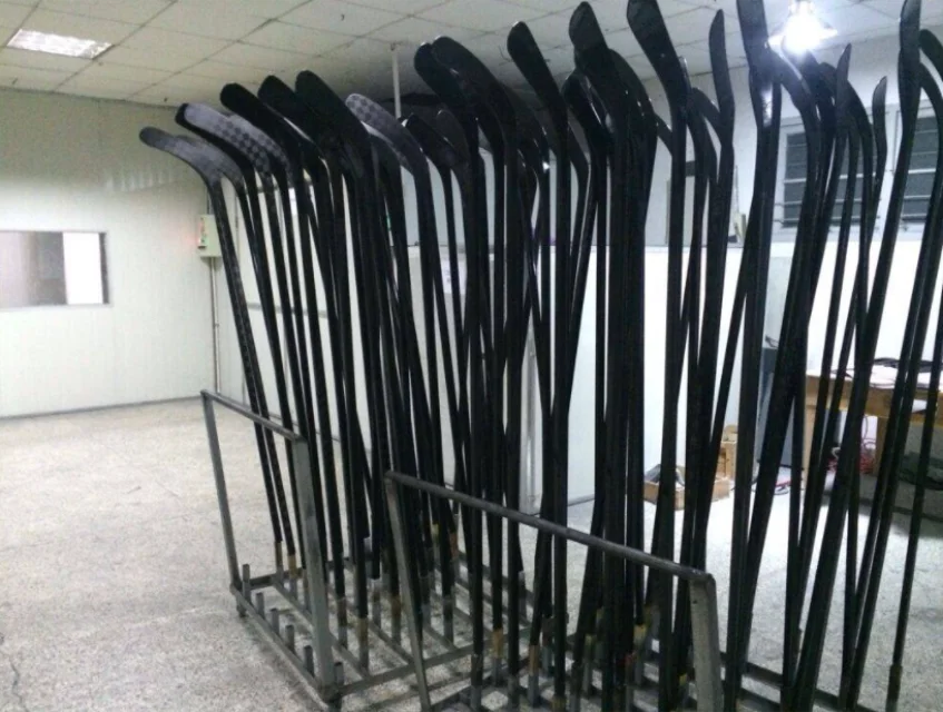 Senior Size Supper Light Weight 375g 100% Carbon Fiber Ice Hockey Stick