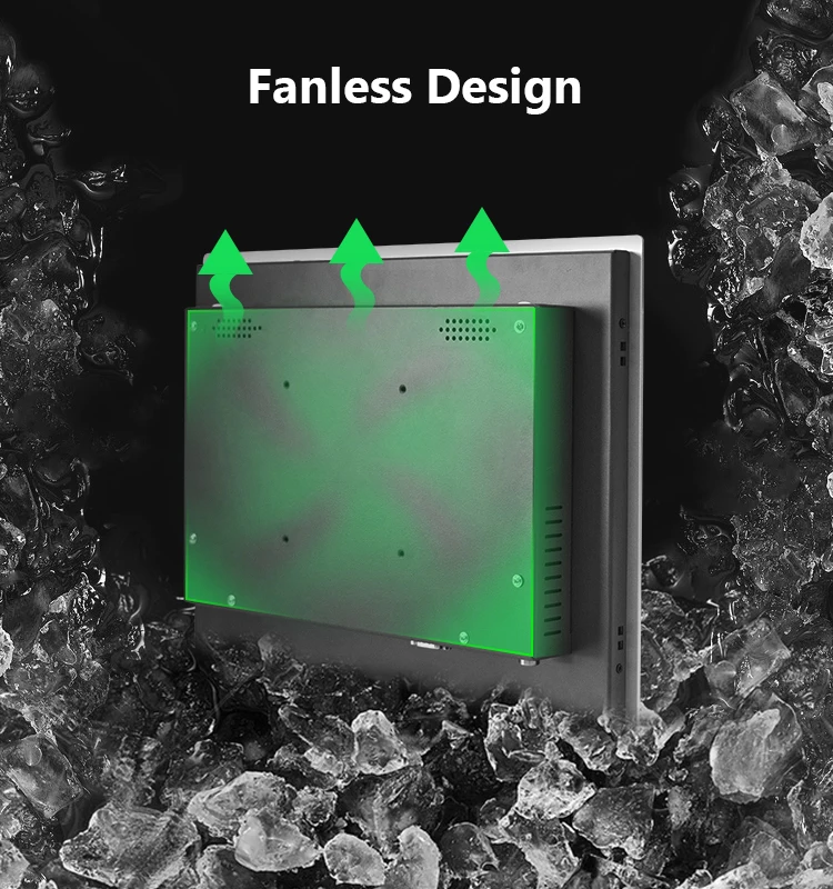 15 Inch Android OS Ip65 Waterproof Embedded Fanless Industrial Capacitive Touch Screen Panel Pc Computer