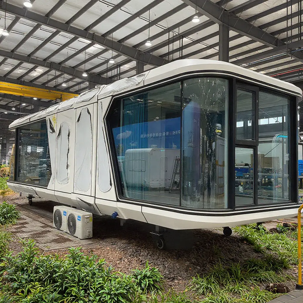 Prefab House Home Tiny on Wheels Villa
