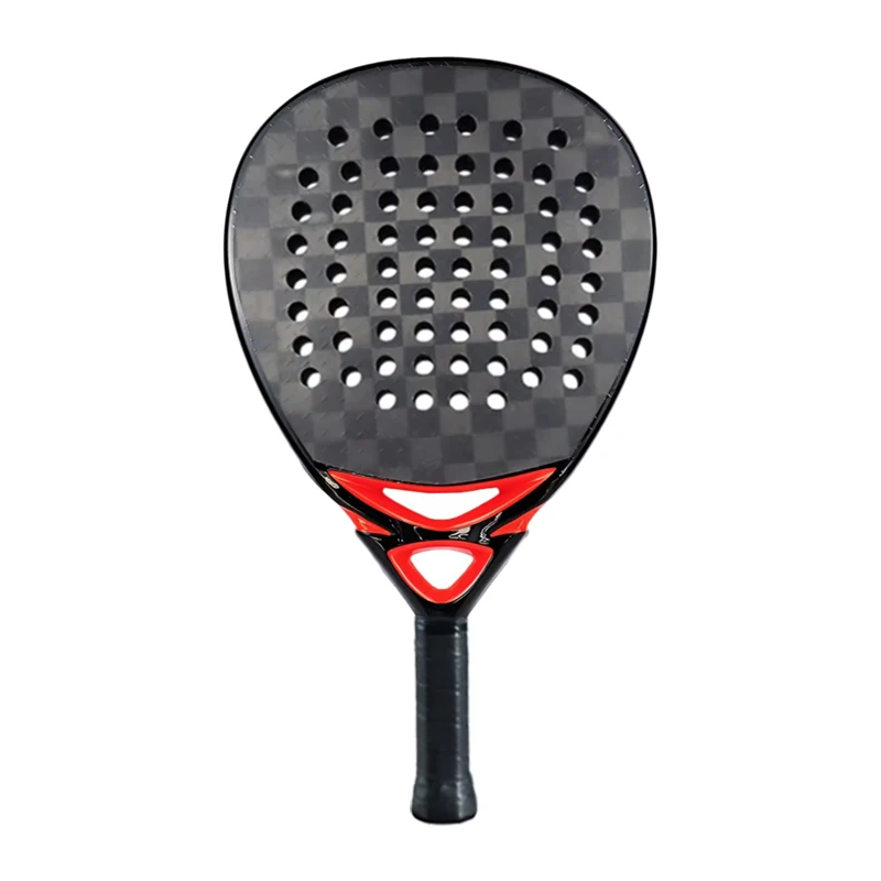 Индивидуальный дизайн 3k/12k/18k Углеродное волокно EVA Core Pala Padel теннисная ракетка