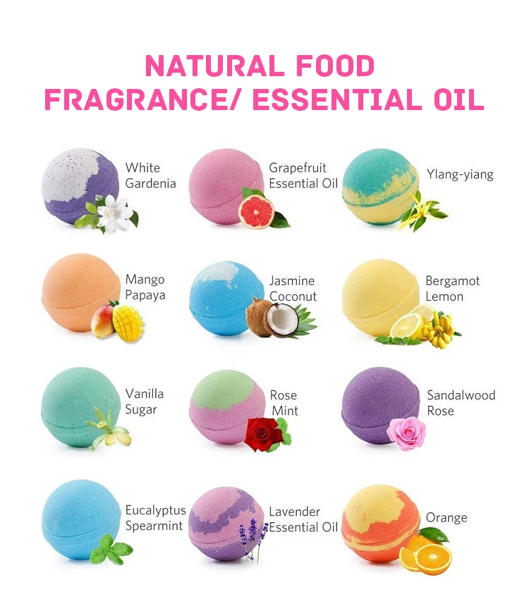  OEM Best Selling Wholesale Private Label Colorful Ball Set With Toys Inside For Kids Natural Vegan Bubble Fizzy Organic