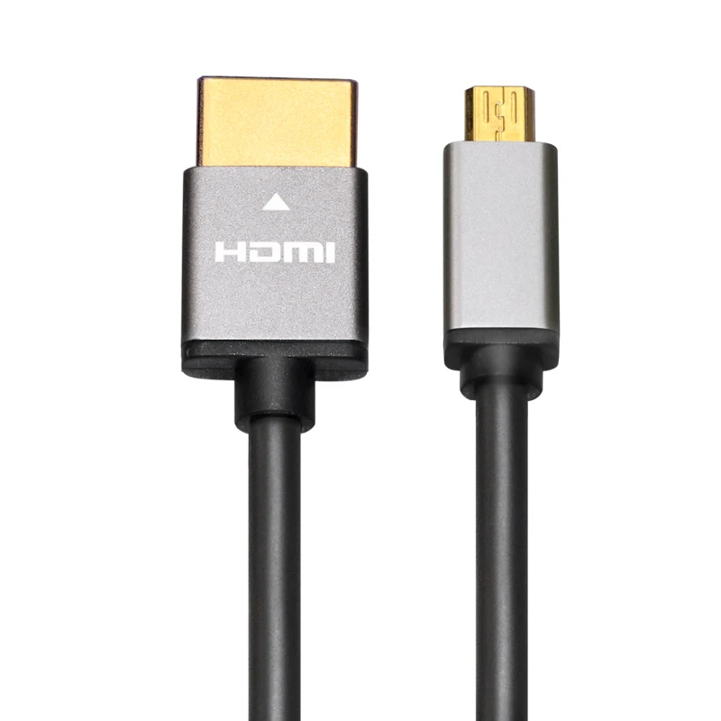Заводская цена золотой разъем поддержка 4k Am до Dm 3d 18g Micro Hdmi для Ps4