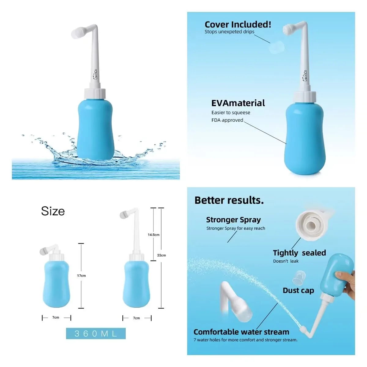 China Xiamen Good Quality ABS Plastic Chromed Plated Bathroom Shattaf Portable-Bidet-Nozzle Portable Bidet Spray For Toilet