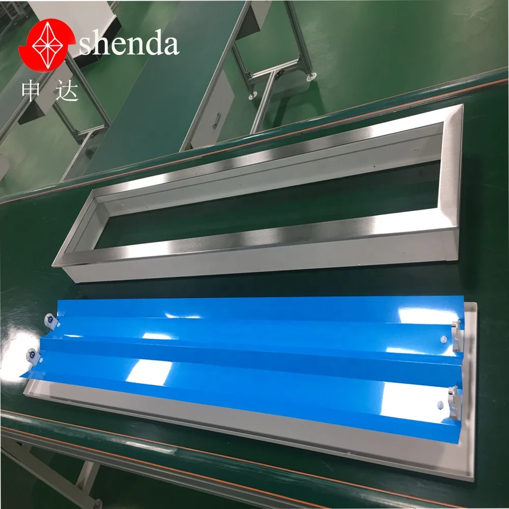 
T5 T8 twin tube 1x4ft fluorescent/led light fittings with reflector 