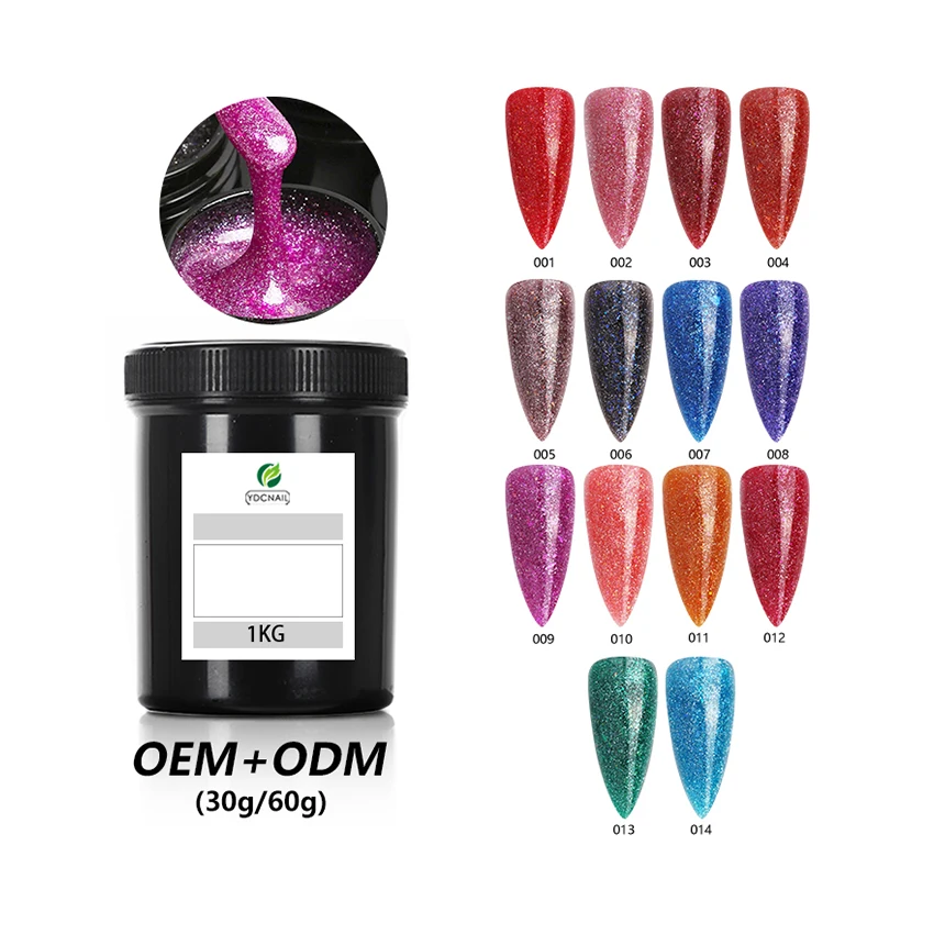 Christmas fantasy gel nail builder builder color gel for nails gel for nail extension 1 kg