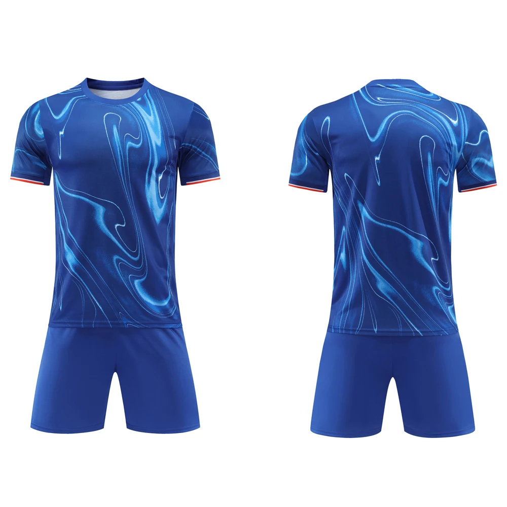 All Over 24 25 Print Sports Wear Vintage Classic Retro Football Shirts Custom Retro Soccer Jersey V neck Football T-shirt Men