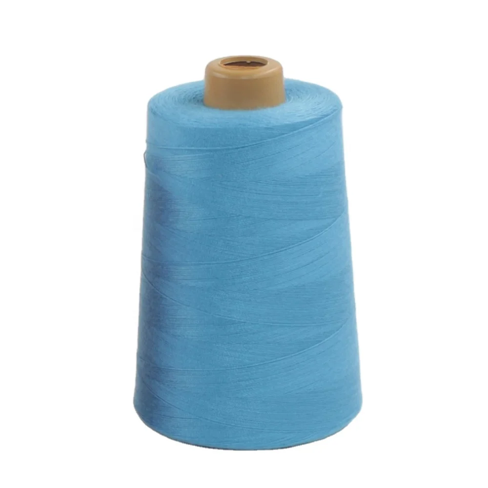 Colorful nylon thread sewing pins waxed linen thread 30/2 3000 yards/cone ne count 100% quality guaranteed