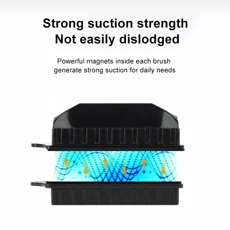 Floating Fish tank aquarium brush Aquarium Fish Tank Glass Algae Scraper Cleaner Tool Aquarium Magnetic Cleaner Magnets Brush
