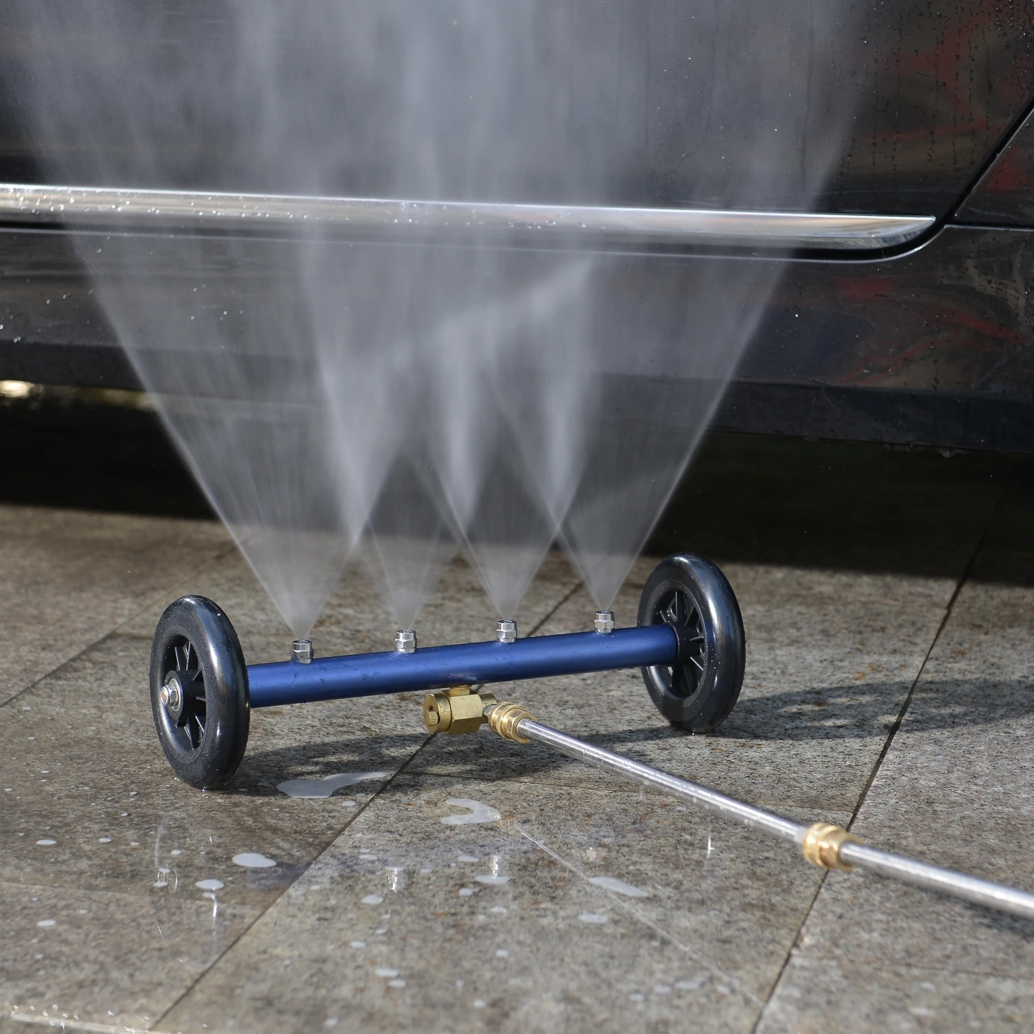 High Quality Pressure Washer Undercarriage Cleaner Car Wash Kit 16 Inch Water Broom Washing Under Car