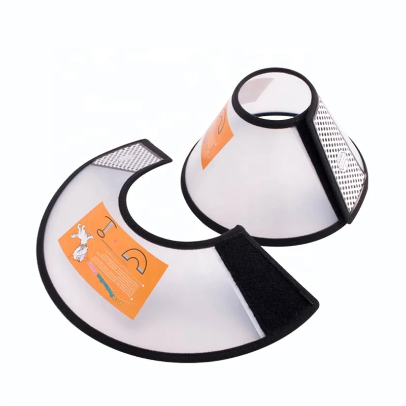 Adjustable Recovery Anti-Bite Lick Wound Healing Protective Neck Cone Collar for Pet Dog & Cat
