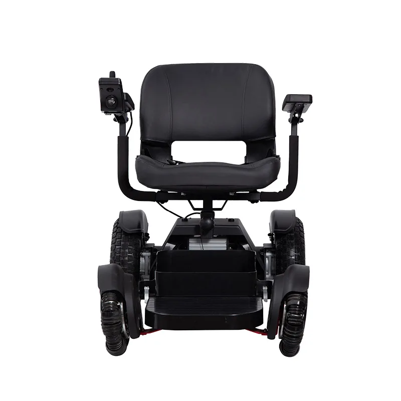 Folding electric scooter motorized wheelchair