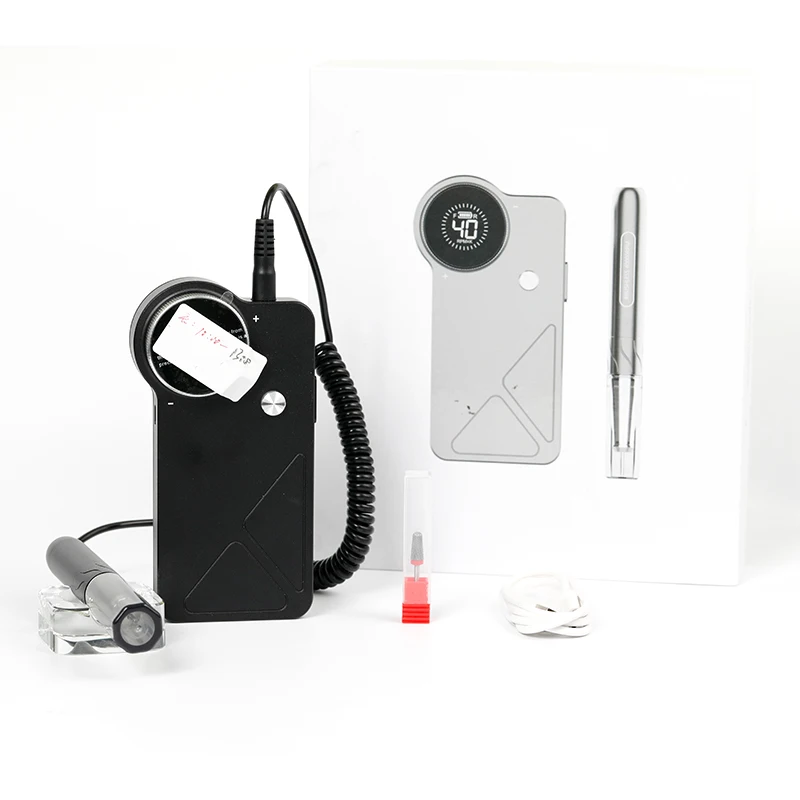 Portable Nail Drill Handpiece Brushless Strong Manicure Polishing Pedicure Custom Efile 40000RPM Profesional Electric Nail Drill