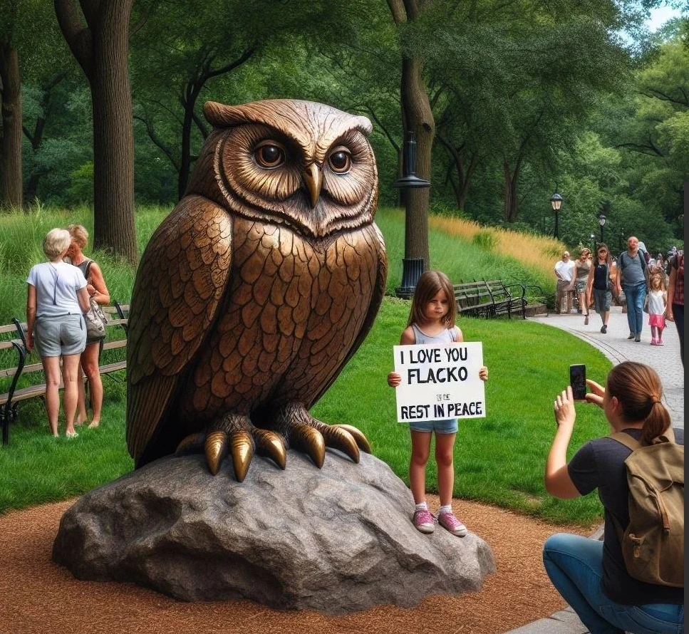 Home Decor Factory Supply Outdoor Large  bronze owl sculpture for sale